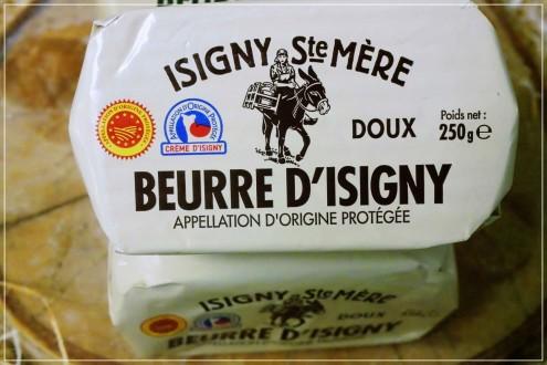 Beurre de Baratte AOP Isigny Doux Moulé Crémier 250gr