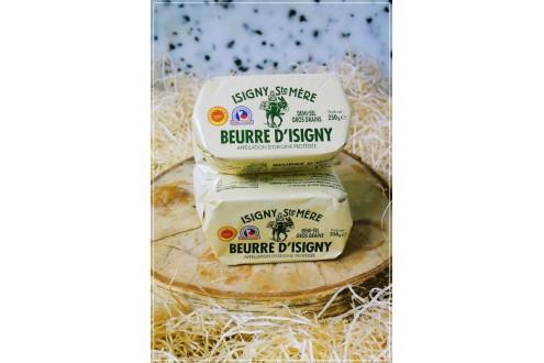 Beurre de Baratte AOP Isigny 1/2 Sel de Guérande 250gr