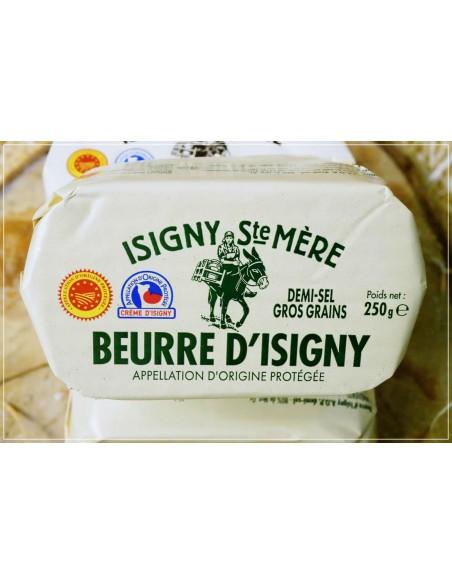 Beurre de Baratte AOP Isigny 1/2 Sel de Guérande 250gr